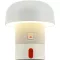 Boxa portabila, 2200 mAh, 10 W, 2509E14741, Kooduu, 13.7x16.2x13.7 cm, Otel, Plastic, Alb