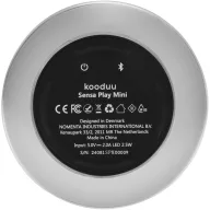   Boxa portabila, 2200 mAh, 10 W, 2509E14741, Kooduu, 13.7x16.2x13.7 cm, Otel, Plastic, Alb
