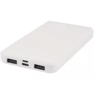   Baterie externa 10000 mAh, 10 W, USB-C, USB-A, 2509E14696, Everestus, 13.5x1.4x6.5 cm, ABS, Alb