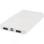 Baterie externa 10000 mAh, 10 W, USB-C, USB-A, 2509E14696, Everestus, 13.5x1.4x6.5 cm, ABS, Alb