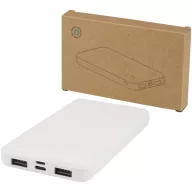   Baterie externa 10000 mAh, 10 W, USB-C, USB-A, 2509E14696, Everestus, 13.5x1.4x6.5 cm, ABS, Alb