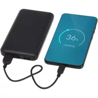   Baterie externa 10000 mAh, 10 W, USB-C, USB-A, 2509E14697, Everestus, 13.5x1.4x6.5 cm, ABS, Negru