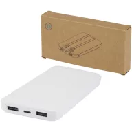   Baterie externa 10000 mAh, 10 W, USB-C, USB-A, 2509E14419, Everestus, 15x1.6x6.8 cm, ABS, Alb