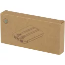 Baterie externa 10000 mAh, 10 W, USB-C, USB-A, 2509E14419, Everestus, 15x1.6x6.8 cm, ABS, Alb