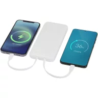   Baterie externa 10000 mAh, 10 W, USB-C, USB-A, 2509E14419, Everestus, 15x1.6x6.8 cm, ABS, Alb