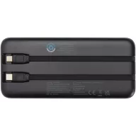   Baterie externa 10000 mAh, 10 W, USB-C, USB-A, 2509E14420, Everestus, 15x1.6x6.8 cm, ABS, Negru