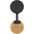 Suport de telefon pentru birou, 2509E14434, Everestus, 2.5xØ 6 cm, Bambus, Negru