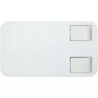  Suport de telefon pentru birou, 2509E14439, Everestus, 12x2.9x6.8 cm, ABS, Fier, Alb