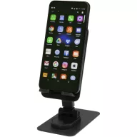   Suport de telefon pentru birou, 2509E14440, Everestus, 12x2.9x6.8 cm, ABS, Fier, Negru