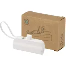 Baterie externa 5000 mAh, 10 W, USB-C, 2509E14444, Everestus, 8x2.7x4.5 cm, ABS, Alb
