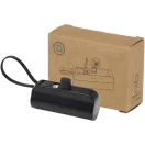 Baterie externa 5000 mAh, 10 W, USB-C, 2509E14445, Everestus, 8x2.7x4.5 cm, ABS, Negru