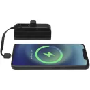 Baterie externa 5000 mAh, 10 W, USB-C, 2509E14445, Everestus, 8x2.7x4.5 cm, ABS, Negru