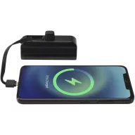   Baterie externa 5000 mAh, 10 W, USB-C, 2509E14445, Everestus, 8x2.7x4.5 cm, ABS, Negru