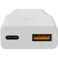   Adaptor incarcator 25 W, 2509E15052, Xtorm, 8.2x1.5x3.6 cm, ABS, Alb