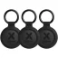 Set 3 ecusoane bagaj rezistente la apa, 2509E15055, Xtorm, 4.4x1.1x4.4 cm, ABS, Gri charcoal