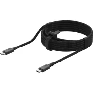   Cablu de incarcare, Xtorm, 2610E17682, 100 W, 150x17x7.5 cm, Nylon, Polietilena, Negru