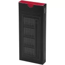 Set scule pentru reparatii, Everestus, 2610E17448, 16.6x1.9x6.8 cm, ABS, Otel inoxidabil, Negru
