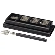   Set scule pentru reparatii, Everestus, 2610E17448, 16.6x1.9x6.8 cm, ABS, Otel inoxidabil, Negru