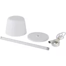 Lampa de birou, Everestus, 2601E12796, 24.2xØ8.4 cm, ABS, Alb