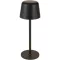 Lampa de birou, Everestus, 2601E12797, 24.2xØ8.4 cm, ABS, Negru