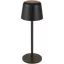 Lampa de birou, Everestus, 2601E12797, 24.2xØ8.4 cm, ABS, Negru