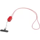 Lanyard telefon, Everestus, 2601E12818, 5x2x2 cm, ABS, Rosu