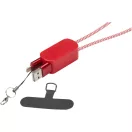 Lanyard telefon, Everestus, 2601E12818, 5x2x2 cm, ABS, Rosu