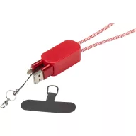 Lanyard telefon, Everestus, 2601E12818, 5x2x2 cm, ABS, Rosu