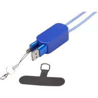   Lanyard telefon, Everestus, 2601E12819, 5x2x2 cm, ABS, Albastru Royal