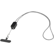 Lanyard telefon, Everestus, 2601E12820, 5x2x2 cm, ABS, Negru