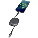 Cablu de incarcare, Everestus, 2610E17620, 100 W, 6.4x1.2x5.7 cm, ABS, Gri Gun Metal