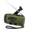 Radio de urgenta, Everestus, 2610E17893, 1200 mAh, 13x6x5 cm, ABS, Verde Army
