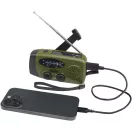 Radio de urgenta, Everestus, 2610E17893, 1200 mAh, 13x6x5 cm, ABS, Verde Army