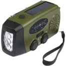 Radio de urgenta, Everestus, 2610E17893, 1200 mAh, 13x6x5 cm, ABS, Verde Army