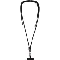  Suport purtabil pentru telefon, Everestus, 2610E18793, 84.5x0.6x0.6 cm, Poliester, Negru