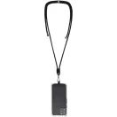 Suport purtabil pentru telefon, Everestus, 2610E18793, 84.5x0.6x0.6 cm, Poliester, Negru