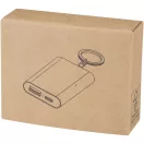 Powerbank Everestus, 2610E17992, 2000 mAh, 7.2x1.4x4.4 cm, Aluminiu, Argintiu