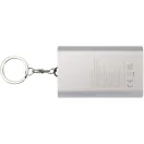 Powerbank Everestus, 2610E17992, 2000 mAh, 7.2x1.4x4.4 cm, Aluminiu, Argintiu