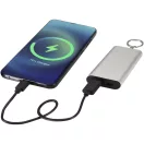 Powerbank Everestus, 2610E17992, 2000 mAh, 7.2x1.4x4.4 cm, Aluminiu, Argintiu