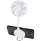 Ventilator portabil magnetic pentru telefon, Everestus, 2610E17909, 21.5x3x7.5 cm, ABS, Alb