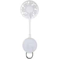   Ventilator portabil magnetic pentru telefon, Everestus, 2610E17909, 21.5x3x7.5 cm, ABS, Alb