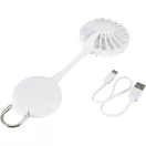 Ventilator portabil magnetic pentru telefon, Everestus, 2610E17909, 21.5x3x7.5 cm, ABS, Alb