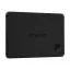 Card de urmarire elegant si reincarcabil, Chipolo, 2610E18181, 5.35x8.52x0.25 cm, ABS, Policarbonat, Negru Charcoal