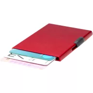   Portcard magnetic Smart RFID, Everestus, 2610E18196, 9.4x0.62x6.2 cm, Aluminiu, Rosu