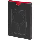 Portcard magnetic Smart RFID, Everestus, 2610E18196, 9.4x0.62x6.2 cm, Aluminiu, Rosu