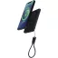 Powerbank Everestus, 2610E18018, 5000 mAh, 10.5x0.9x6.9 cm, ABS, Negru