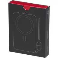   Powerbank Everestus, 2610E18018, 5000 mAh, 10.5x0.9x6.9 cm, ABS, Negru