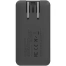 Adaptor de calatorie, Xtorm, 2610E18095, 65 W, USB-A, USB-C, 4.5x12.6x45.2 cm, ABS, Negru