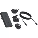 Adaptor de calatorie, Xtorm, 2610E18095, 65 W, USB-A, USB-C, 4.5x12.6x45.2 cm, ABS, Negru