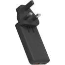 Adaptor de calatorie, Xtorm, 2610E18095, 65 W, USB-A, USB-C, 4.5x12.6x45.2 cm, ABS, Negru